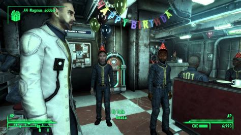 fallout 3 birthday party|fallout 3 stuck on birthday party.